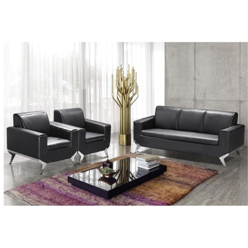 Foshan Office Furniture Modern Leather Office/Hotel Sofa Design (SZ-SF838)