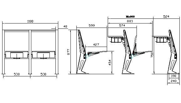 Elementary School Primary School Educational Folding Study Teacher Classroom School Chair