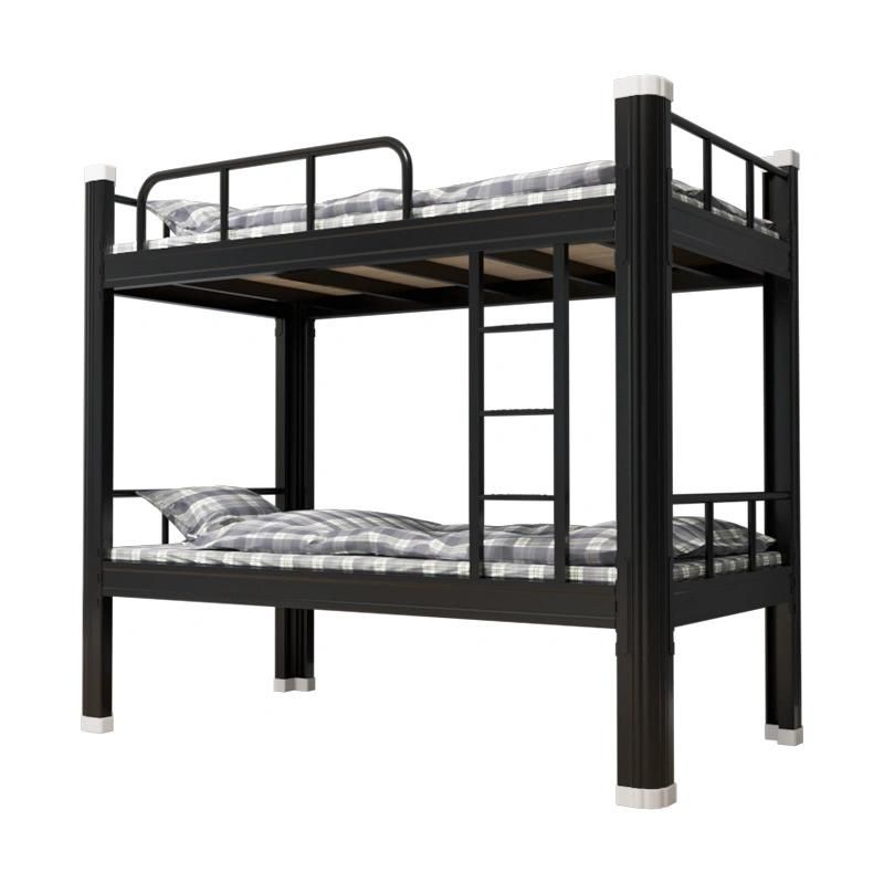 Lit Anfant Superpose Dormitory Bunk Bed Dormitory Cheap School Dormitory Double Decker Metal Bunk Bed with with Drawers Etagenbe