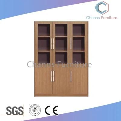 Modern Big Capacity Office Cabinet Wooden Three Doors File Cabinet (CAS-FC31422)