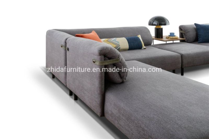 Villa Living Room Sofa Large Size Combination Living Room Sofa