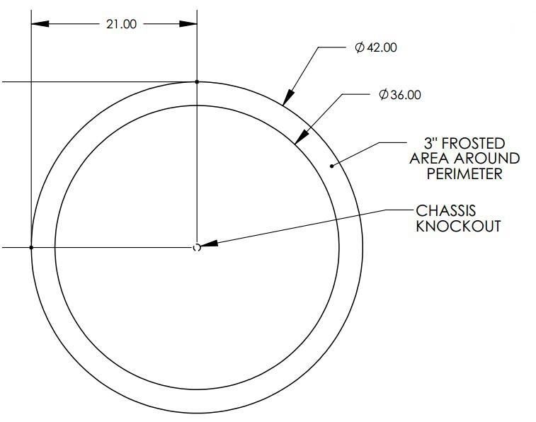 Modern Exquisite Round LED Light Illuminated Bathroom Mirror with Aluminum Frame