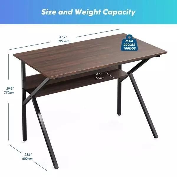 Modern Computer Desk with Folding Design for Home Use Products