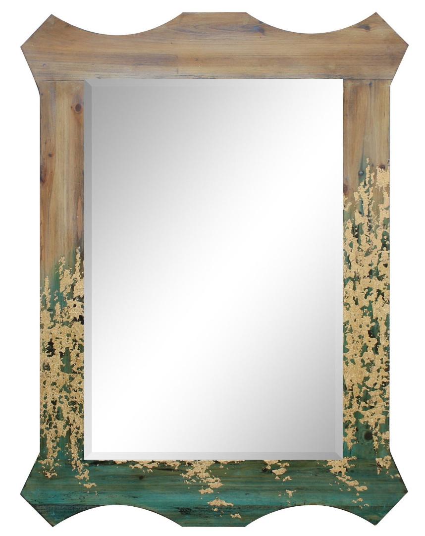 Wooden Bath Wall Mirror Frame Design Ol190419