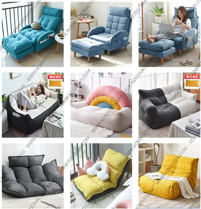 Apartment Nordic Design Comfy Fabric Sofa Leisure Chairs Reading Sofa Couch Pleasant Sofa Body Fit Cushion