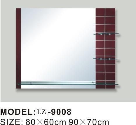 Fashion High-End Bathroom Mirror with Shelves Rectangle