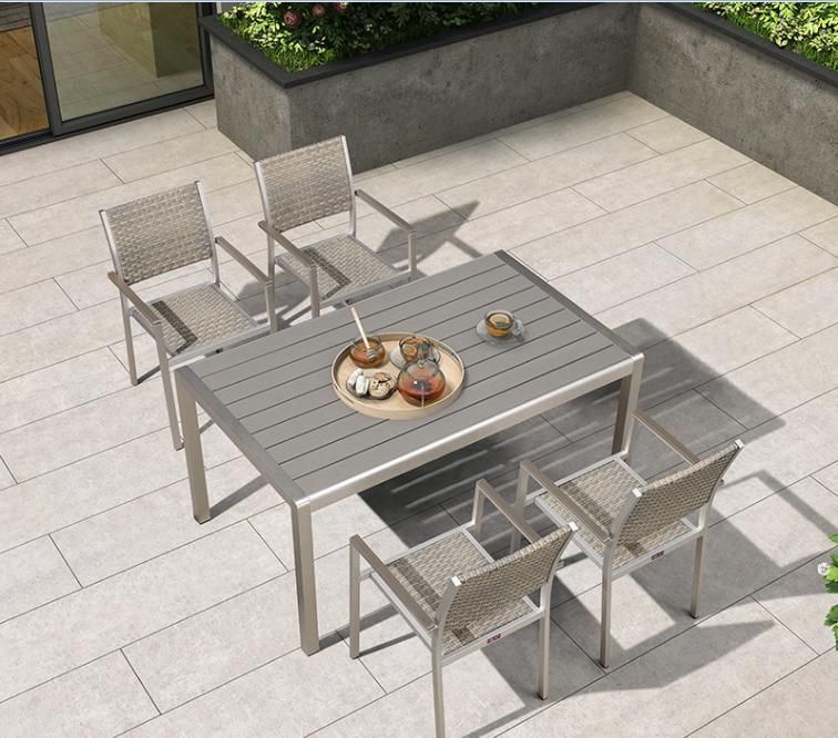 Modern Style Model Outdoor Plastic Wood Waterproof Furniture