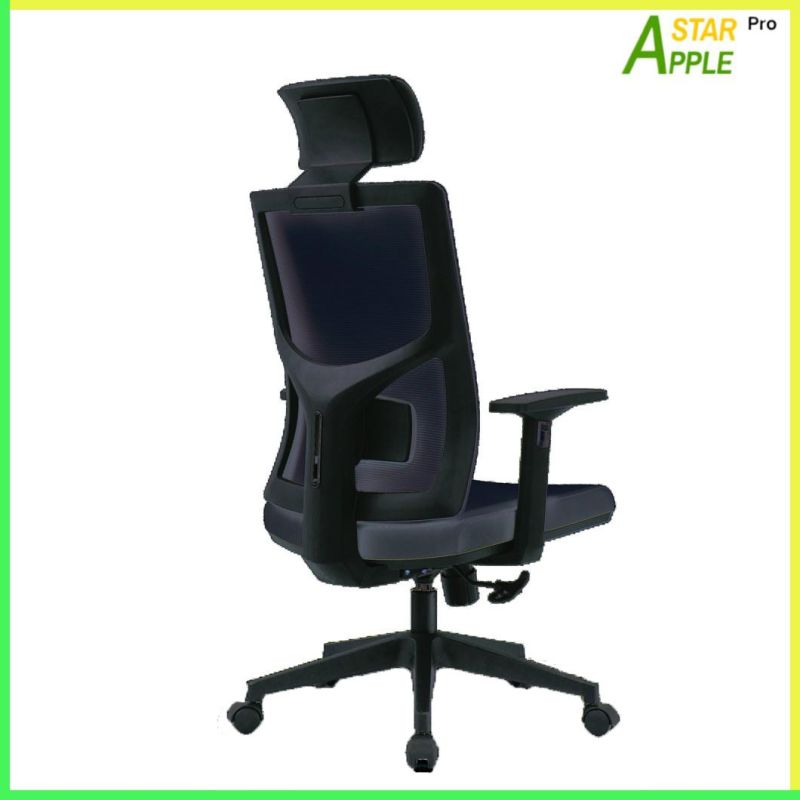 Modern Ergonomic Folding Chairs as-C2075 Headrest PU Leather Office Furniture