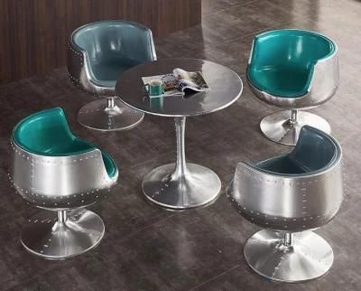 Modern Fashionable Dining Room Furniture Negotiation Table and Chair