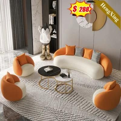 Factory Product Modern Luxury Design Living Room Home Furniture Sofa Set Office Hotel Lobby Fabric PU Leather 1/2/3 Seat Leisure Sofa