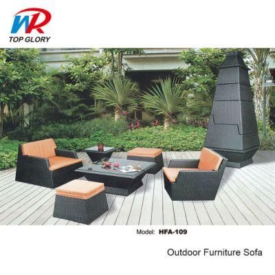 Modern Garden Coffee Restaurant PE Rattan Chairs Set Outdoor Patio Modern Leisure Outdoor Chair