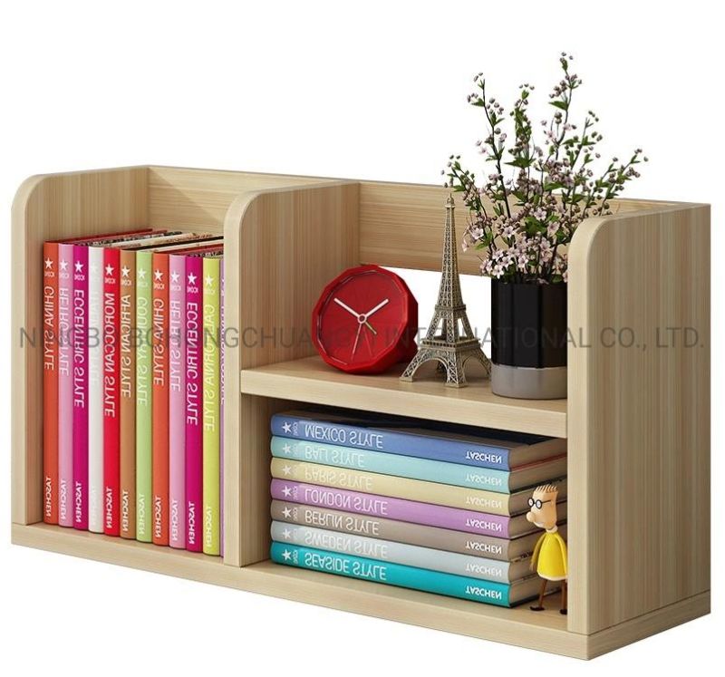 Wooden Desk Organizer Bookcase Bookshelf