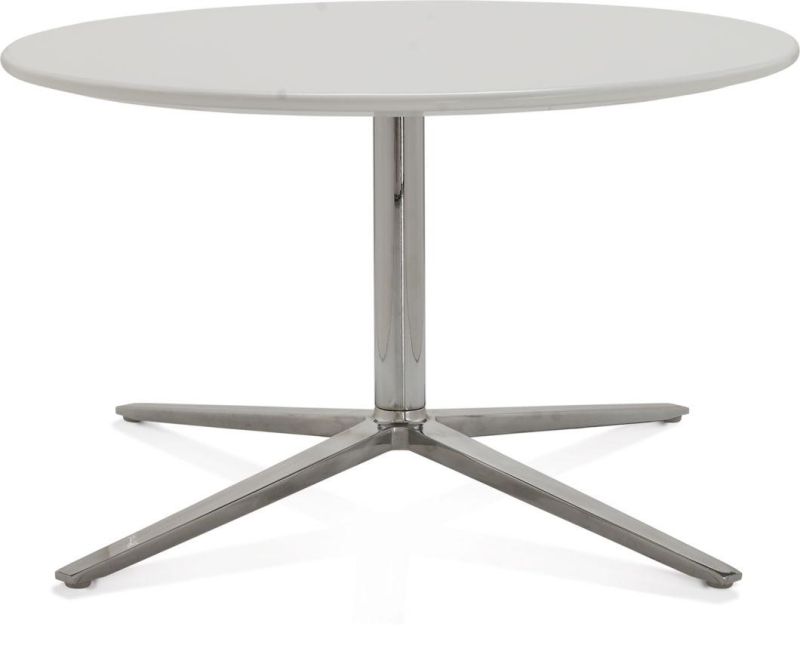 Modern Round Coffee Table with 4- Star Legs for Indoor Furniture Dining Table