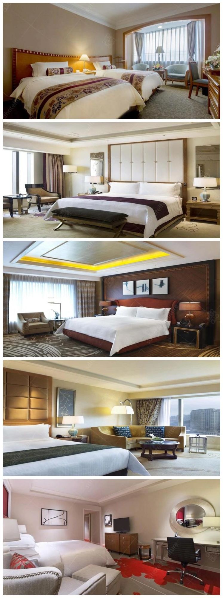 China Suppliers for Rooms Executive Bedroom Hotel Furniture SD1122