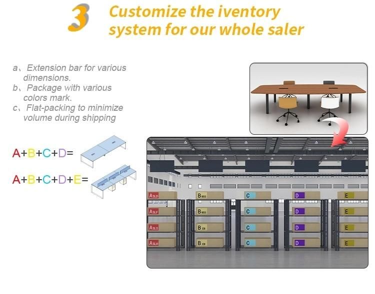 China Manufacture Modern Conference Room Furniture Office Meeting Table