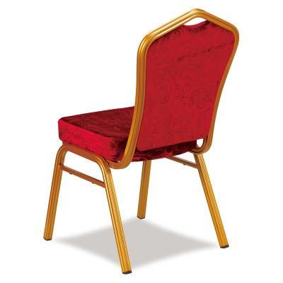 Stackable Restaurant Banquet Iron Metal Chair