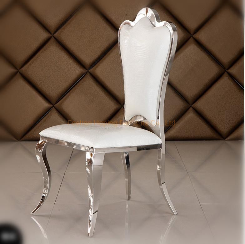 Modern White Leisure Hotel Furniture High Back Banquet Chair for Wedding and Restaurant