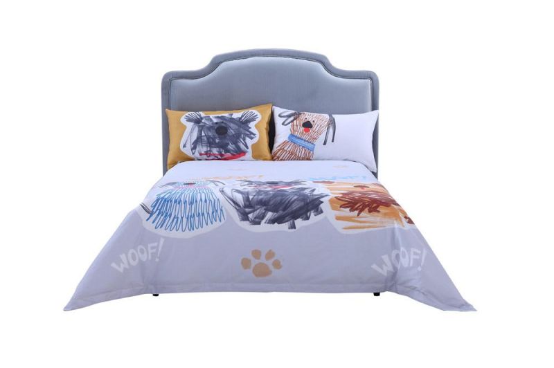 Bedroom Furniture Children Fabric Bed