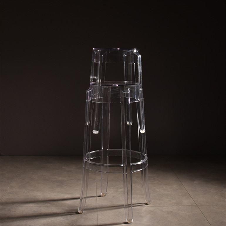 Wholesale High Quality Modern Acrylic Plastic Bar Stool