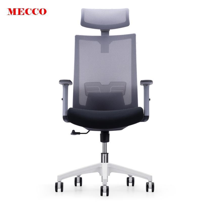 White Colour Frame High Back Stylish Good Looking Design Office Mesh Chair Wholesale Project Office Chair