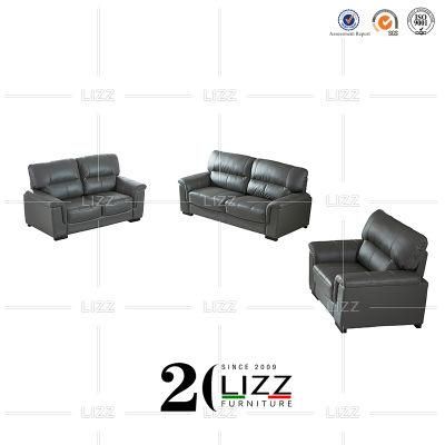 European Modern Modular Living Room Sofa Furniture Sectional Geniue Leather Sofa Set