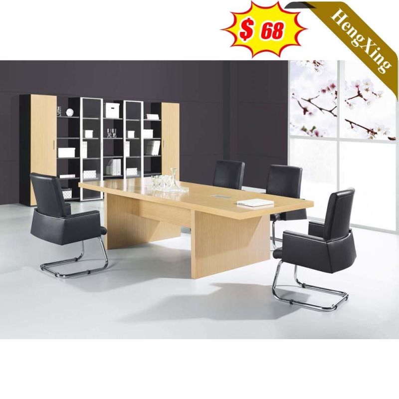 Movable Office Furniture Melamine Meeting Promotion Table Price U Shape Conference Table