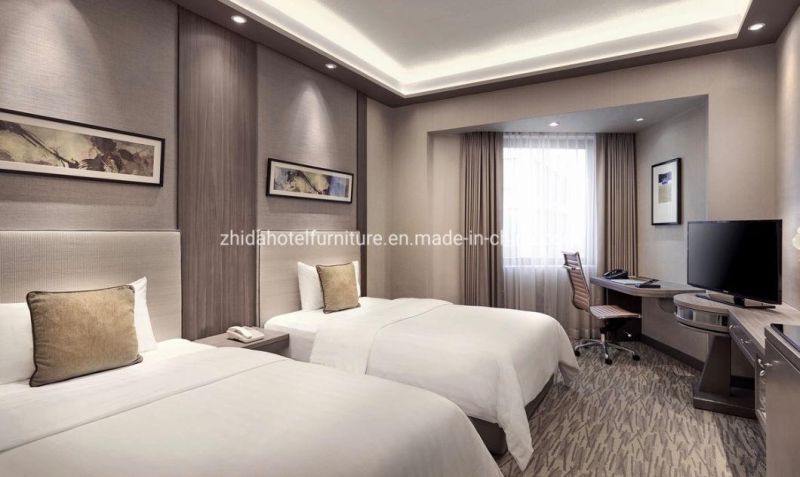 Custom-Made Luxury Modern Wooden Hotel Furniture for Bedroom Set