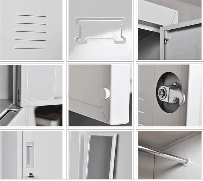 High Quality Hot Selling Modern Style Factory Price Metal 12 Swing Doors Metal Locker