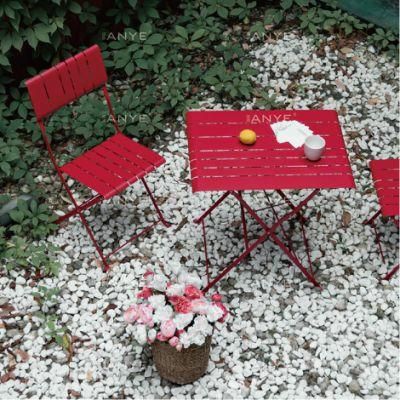 Modern Outdoor Leisure Furniture Garden Lawn Villa Use Folding Chair Dining Chair