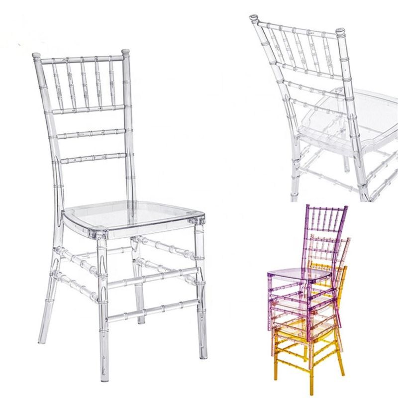 Wholesale Wedding Transparent Chair Clear Acrylic Chairs