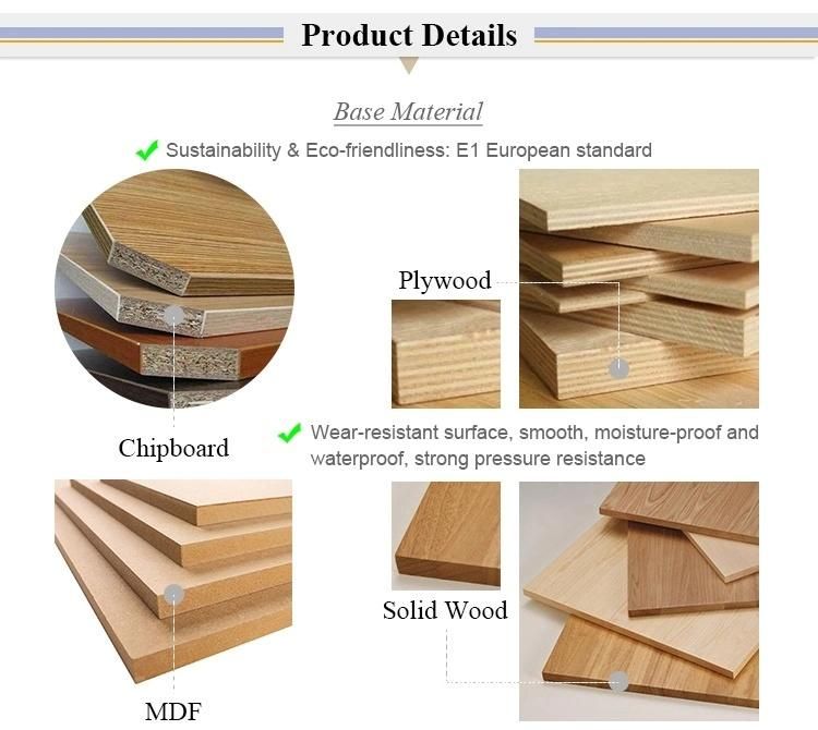 Luxury House Project High Pressure Laminates Wooden Cabinets Furniture Modern White Melamine Flat Panel Kitchen Cabinet Designs