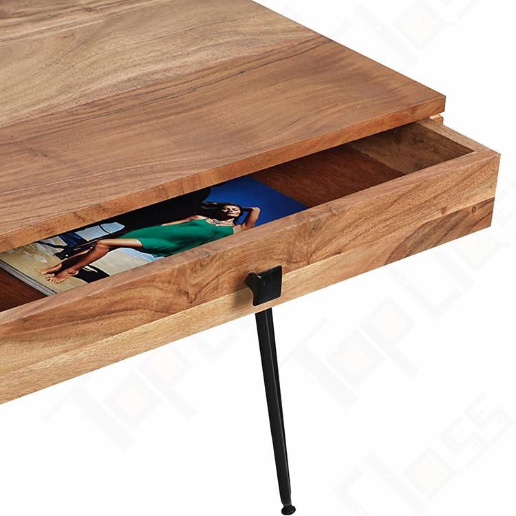 Modern Multifunctional Coffee Table with Drawer