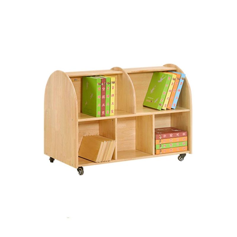 Children Bookcase, Preschool and Kindergarten Wooden Modern Bookcase, Modern Library Furniture Bookcase, Kids Books School Kids Storage Display Shelf Bookcase