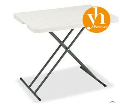 Hot Event Rental Outdoor Resin Plastic Half Table Wedding Restaurant Dining Folding Table