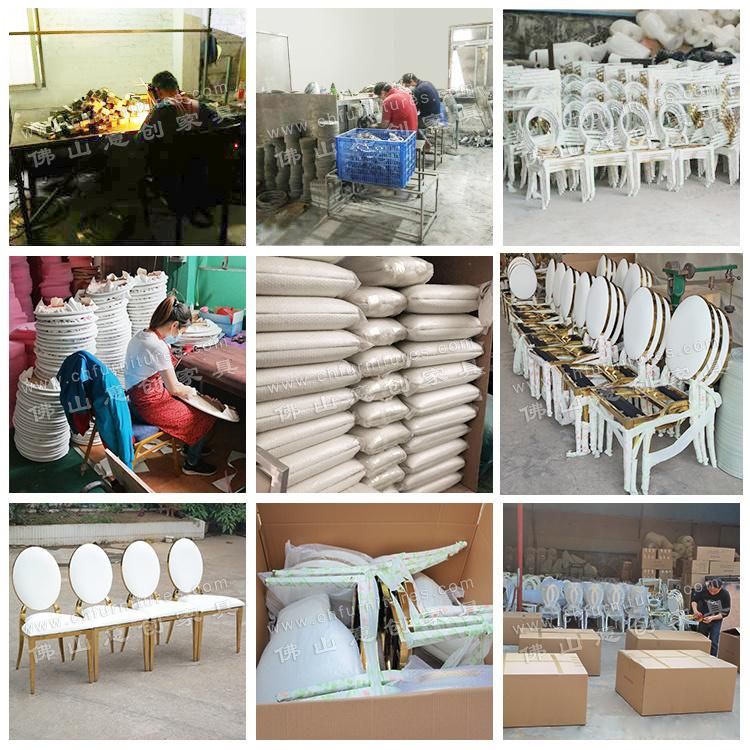 Hyc-Ss60f Wholesale Dining Used Banquet Stainless Steel Wedding Chair