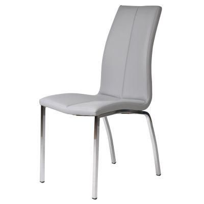 Wholesale Nordic Style Comfortable Modern Soft Cushion PU Dining Chair