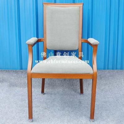 Imitated Wood Chair with Comfortable Thick Armrest (YC-E65-04)