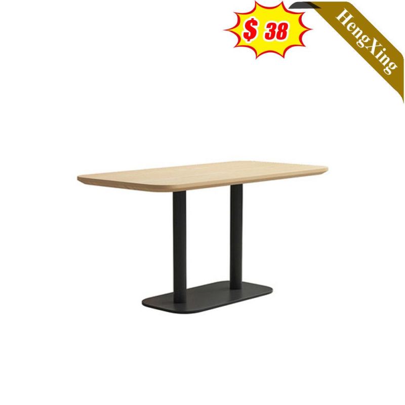 Foshan Modern Factory Price Wooden Base Restaurant Dining Tables Set