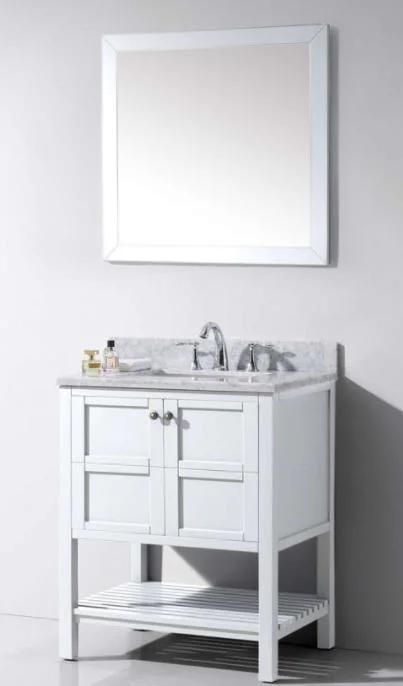 2022 Simple Bathroom Cabinet with Mirror for Small Bathroom