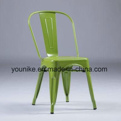 Industrial Vintage Coffee Restaurant Metal Tolix Chair Outdoor Furniture Colorful