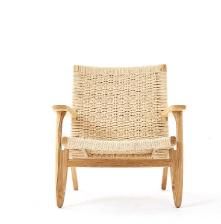 China Wholesale Modern Style Solid Wood Chair with Handle