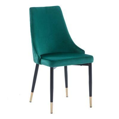 Wholesale Modern Design Home Furniture Velvet Furniture Upholstered Leather Dining Chairs