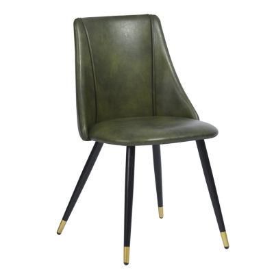 Restaurant Furniture Dining Chair Modern Luxury Dining Room Fabric PU Velvet Dining Chair