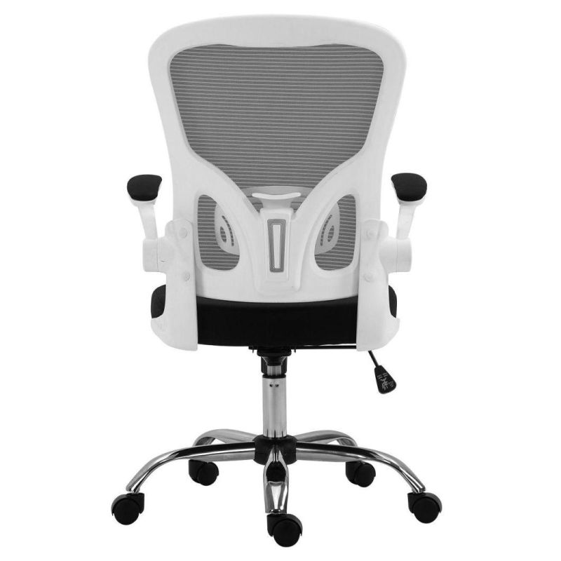 Office Chair Mesh Task Executive Modern Meeting Ergonomic Swivel Executive Message Staff Task Visitor Mesh Boss Metal Plastic Office Adjustable for Office Home