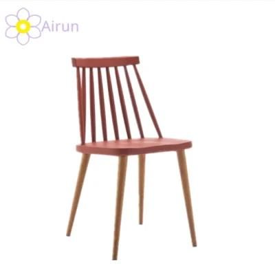 Modern High Back Simple Antique Design Cafe Hotel Salon Restaurant Party Event Kitchen Wedding Windsor Dining Plastic Chair