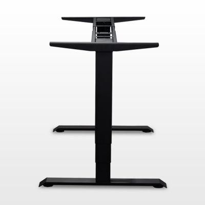 High Quality 3-Stage Inverted OEM No Retail Sit Stand Desk with CE Certificate