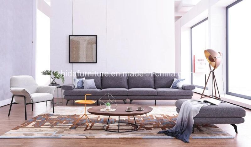 Home Modern Living Room Leisure Fabric Velvet Furniture Set Sofa Couch for Hotel Office Event