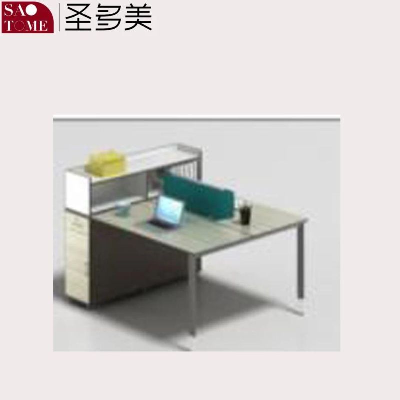 Modern Office Furniture Two-Person Workbench Desk