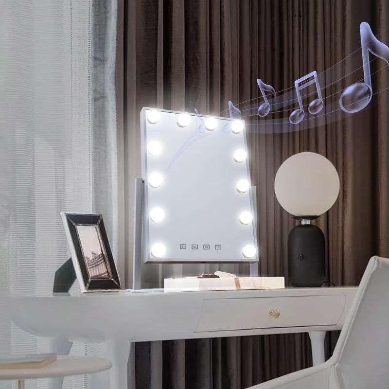 3 Color Lights Dressing Table Hollywood Vanity Mirror Makeup