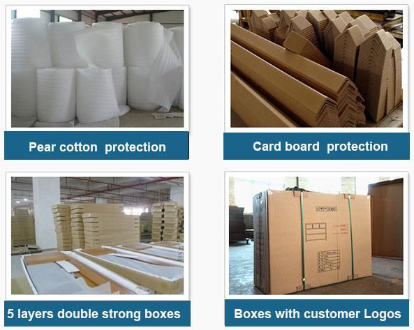 Melamine Laminated MDF Walnut Color Chinese Foshan Lecong Market Furniture (HX-8NE015)